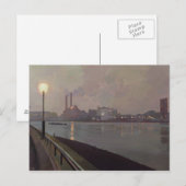 Chelsea Power Station bij nacht Briefkaart (Voorkant / Achterkant)