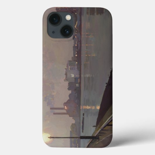 Chelsea Power Station bij nacht Case-Mate iPhone Case (Achterkant)