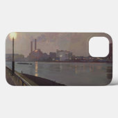 Chelsea Power Station bij nacht Case-Mate iPhone Case (Achterkant (horizontaal))