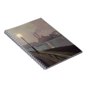 Chelsea Power Station bij nacht Notitieboek (Rechterzijde)