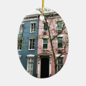 Chelsea Townhouses, NYC Keramisch Ornament (Voorkant)