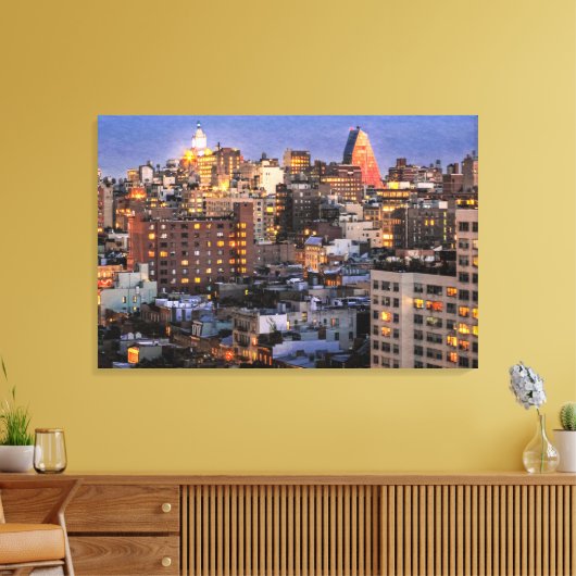 CHELSEA TWILIGHT Canvas Kunst (Insitu (Woonkamer))