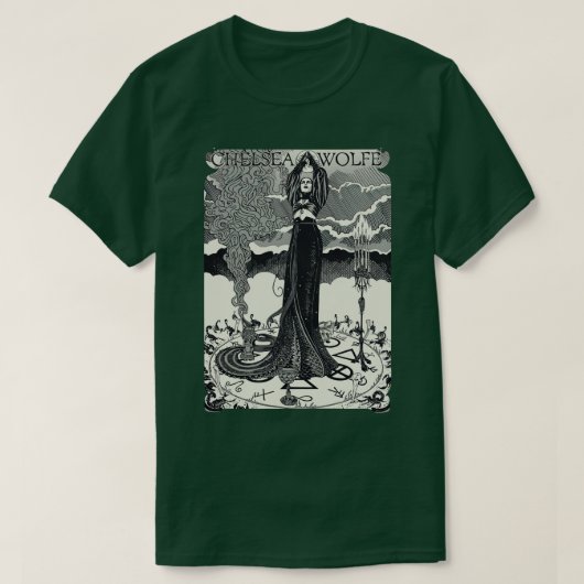Chelsea Wolfe-oefening T-shirt (Design voorkant)