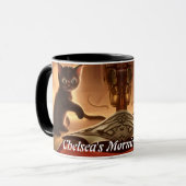 Chelsea's Morning Coffee Gepersonaliseerde Mok (Voorkant links)