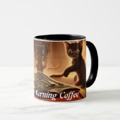 Chelsea's Morning Coffee Gepersonaliseerde  Mok (Voorkant rechts)