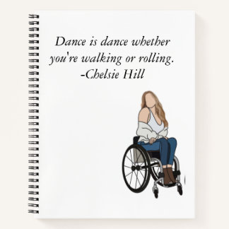 Chelsie Hill Dance is een dance notebook Notitieboek