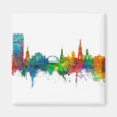 Cheltenham England Skyline Magneet (Voorkant)