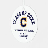 Cheltenham High School Ornament Kerstvakantie (Voorkant links)