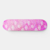 Chem 5 Pink Peonies Persoonlijk Skateboard (Horizontaal)