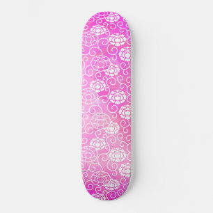 Chem 5 Pink Peonies Persoonlijk Skateboard