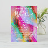 Chem 7 Wedding Kaart (Staand voorkant)