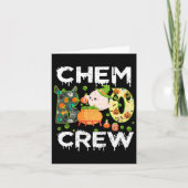 Chem Boo Crew Halloween Chemist Match Kaart (Voorkant)