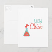 Chem Chick Briefkaart (Voorkant / Achterkant)