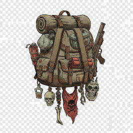 Chem-Cook's Carryall: Wasteland Wanderer-editie T-shirt