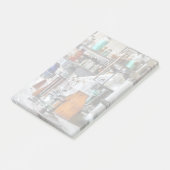 Chem Lab met testbuizen en retort Post-it® Notes (Schuin)
