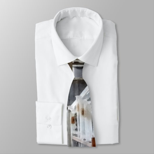 Chem Lab met testbuizen en retort Stropdas (Gebonden)