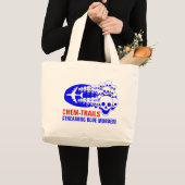 Chem Trails Grote Tote Bag (Voorkant (product))