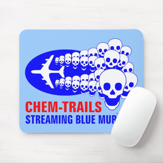 Chem Trails Muismat (Met muis)