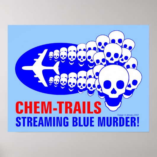 Chem Trails Poster (Voorkant)