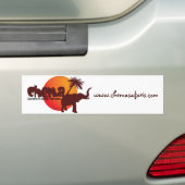 Chema Safari Bumpersticker (Op auto)