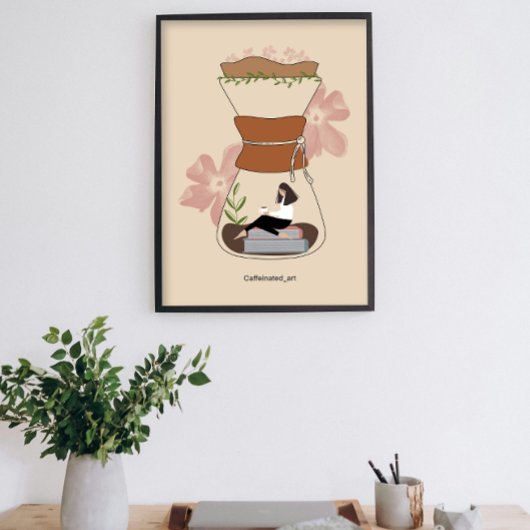 Chemex Coffee Poster