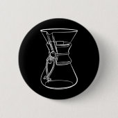 Chemex Coffee Ronde Button 5,7 Cm (Voorkant)