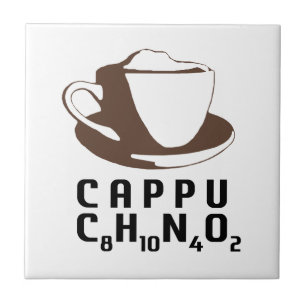 Chemical Cappuccino Tegeltje