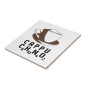 Chemical Cappuccino Tegeltje (Zijkant)