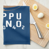 Chemical Cappuccino Theedoek (Quarter Fold)