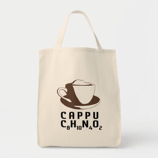 Chemical Cappuccino Tote Bag (Voorkant)