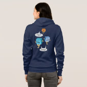 Chemical Elements Gag Stem Teacher Novelty Hoodie (Achterkant volledig)