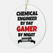 Chemical Engineer beroemd gemaakt door Day Gamer B Keramisch Ornament (Links)