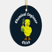 Chemical Engineer Chick Keramisch Ornament (Rechts)