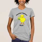 Chemical Engineer Chick T-shirt (Voorkant)