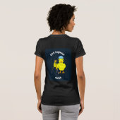 Chemical Engineer Chick T-shirt (Achterkant volledig)