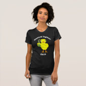 Chemical Engineer Chick T-shirt (Voorkant volledig)