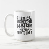 Chemical Engineer College Major Cool Mensen Koffiemok (Links)