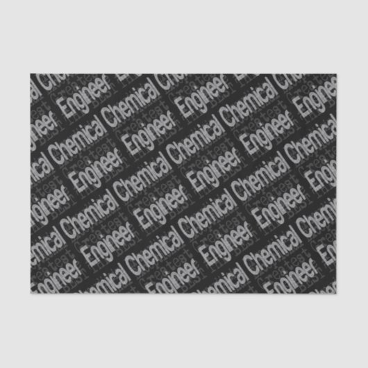 Chemical Engineer Extraordinaire Tissue Paper Tissuepapier (Voorkant)