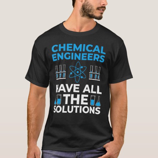 Chemical Engineering Chemical Process Chemical Eng T-shirt (Voorkant)