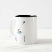 Chemical Engineering Pack 05 Tweekleurige Koffiemok (Voorkant links)