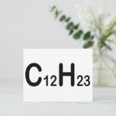 Chemical Formula Of Diesel Fuel Briefkaart (Staand voorkant)
