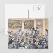 Chemical Lectures, c.1809 Briefkaart (Voorkant / Achterkant)