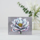  chemicaliën Indische Lotus Flower Briefkaart (Staand voorkant)