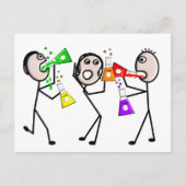 Chemicaliën/scheikundigen Stick People Gifts Briefkaart (Voorkant)