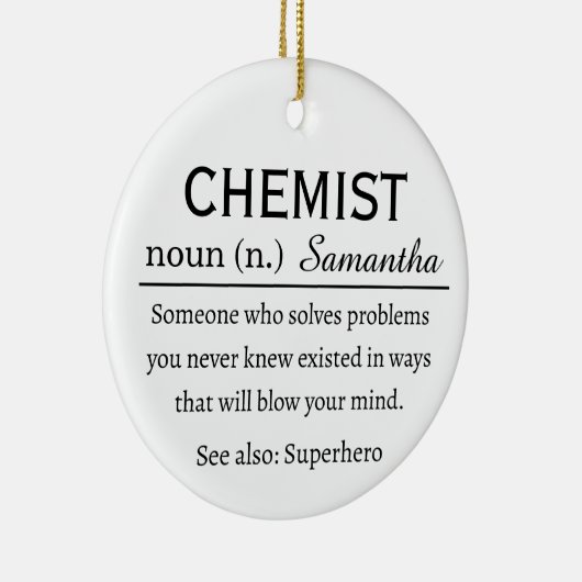 Chemicaliëndefinitie Keramisch Ornament (Rechts)