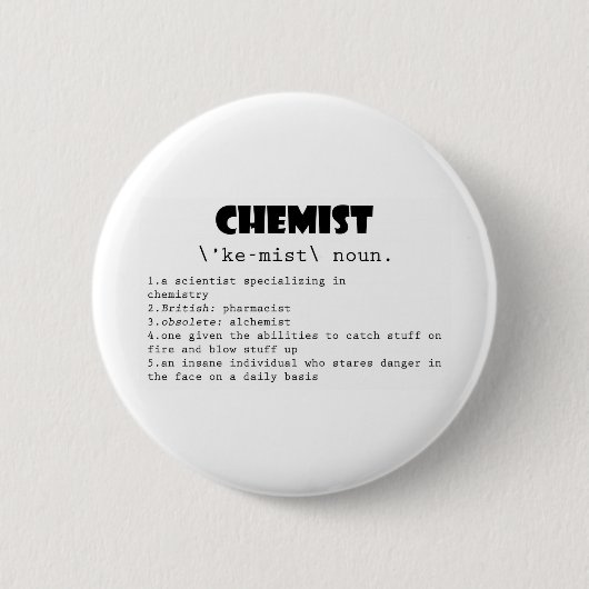 Chemicaliëndefinitie Ronde Button 5,7 Cm (Voorkant)