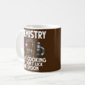 Chemicaliëndocent Chemist Lab-experimenten Koffiemok (Voorkant links)