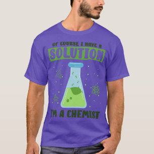 Chemicaliëndocenten Schoolleraren onderzoekers T-shirt