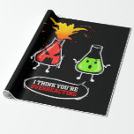Chemicaliënlaboratorium Chemicaliën je bent overge Cadeaupapier<br><div class="desc">Chemicaliënlaboratorium Chemicaliën je bent overgevoelig</div>