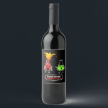 Chemicaliënlaboratorium Chemicaliën je bent overge Wijn Etiket<br><div class="desc">Chemicaliënlaboratorium Chemicaliën je bent overgevoelig</div>